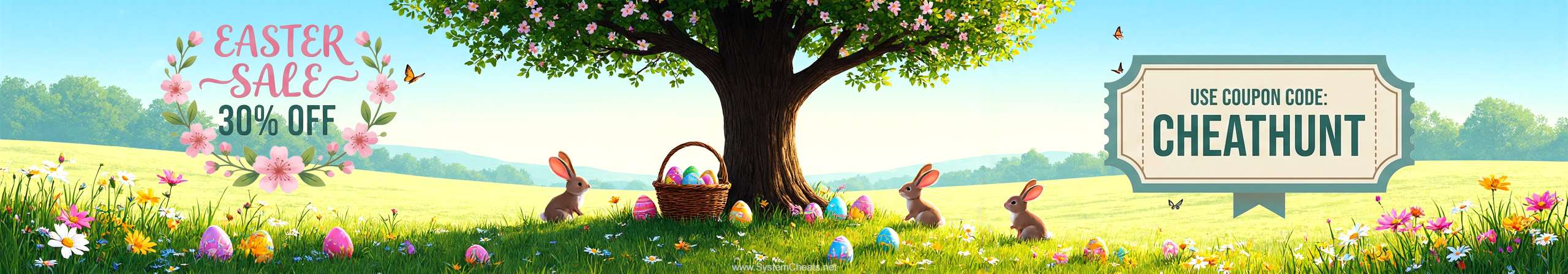 Easter Sale 30% Discount!