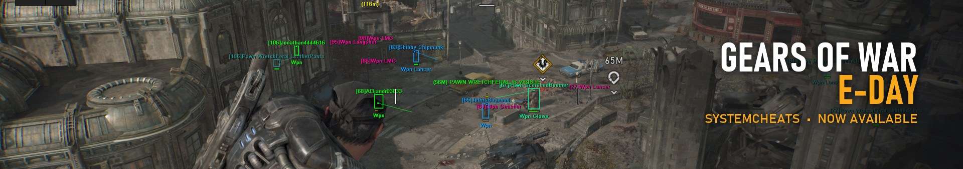 Gears of War E Day Banner