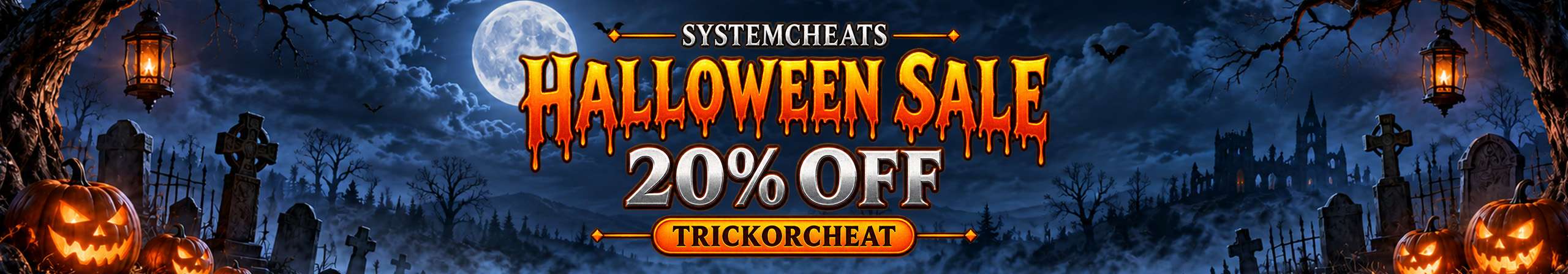 Halloween 20% Discount!