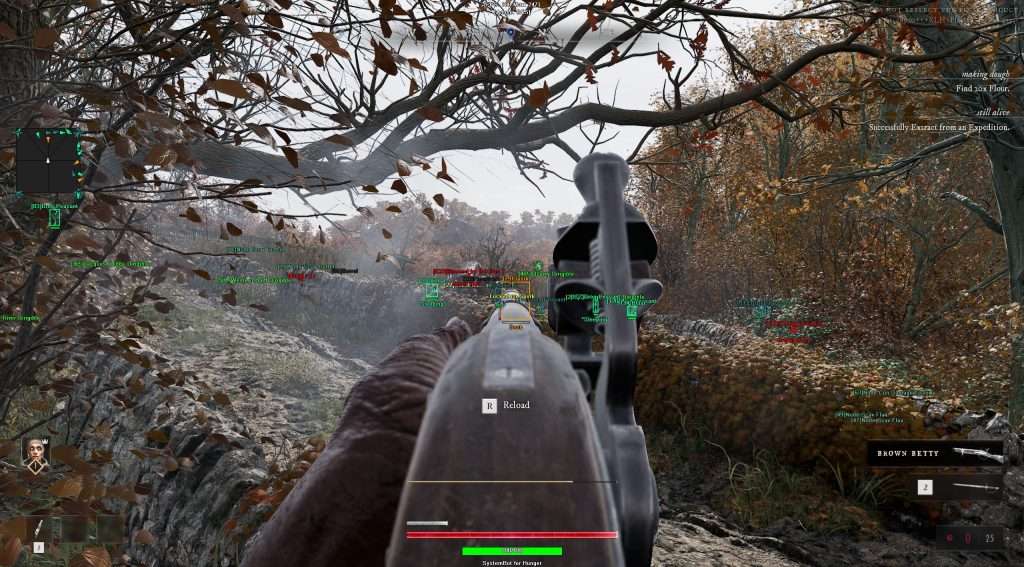 HUNGER Hack now available, in game screenshot 2